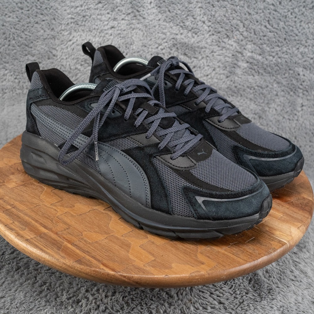 Puma Mens Hypnotic LS 395295-02 Black Running Shoes Sneakers Size 10.5